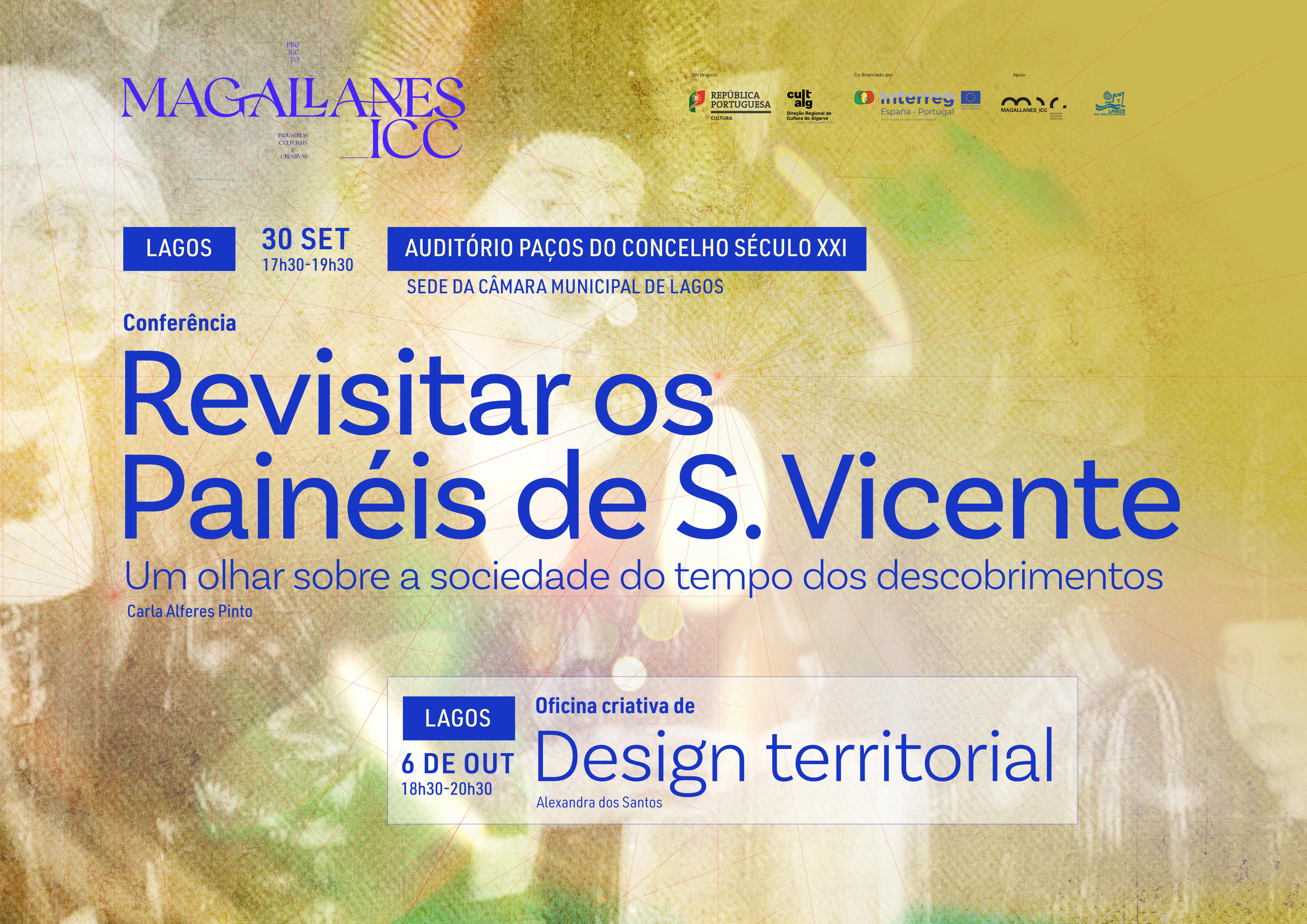 Painéis de S. Vicente em destaque na Conferência e Workshop do  projeto Magallanes_ICC