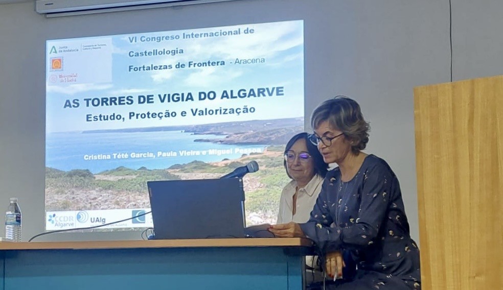 Unidade de Cultura da CCDR Algarve presente na VI Congresso Internacional de Castellogia - Fortificaciones de Frontera