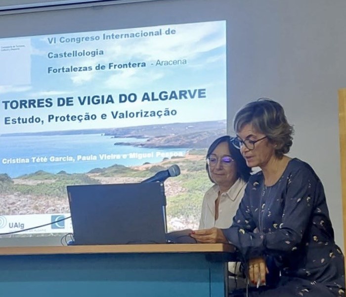 Unidade de Cultura da CCDR Algarve presente na VI Congresso Internacional de Castellogia - Fortificaciones de Frontera