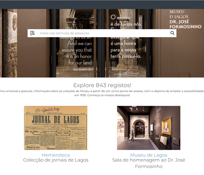 Museu Municipal Dr. José Formosinho de Lagos avança com plataforma digital