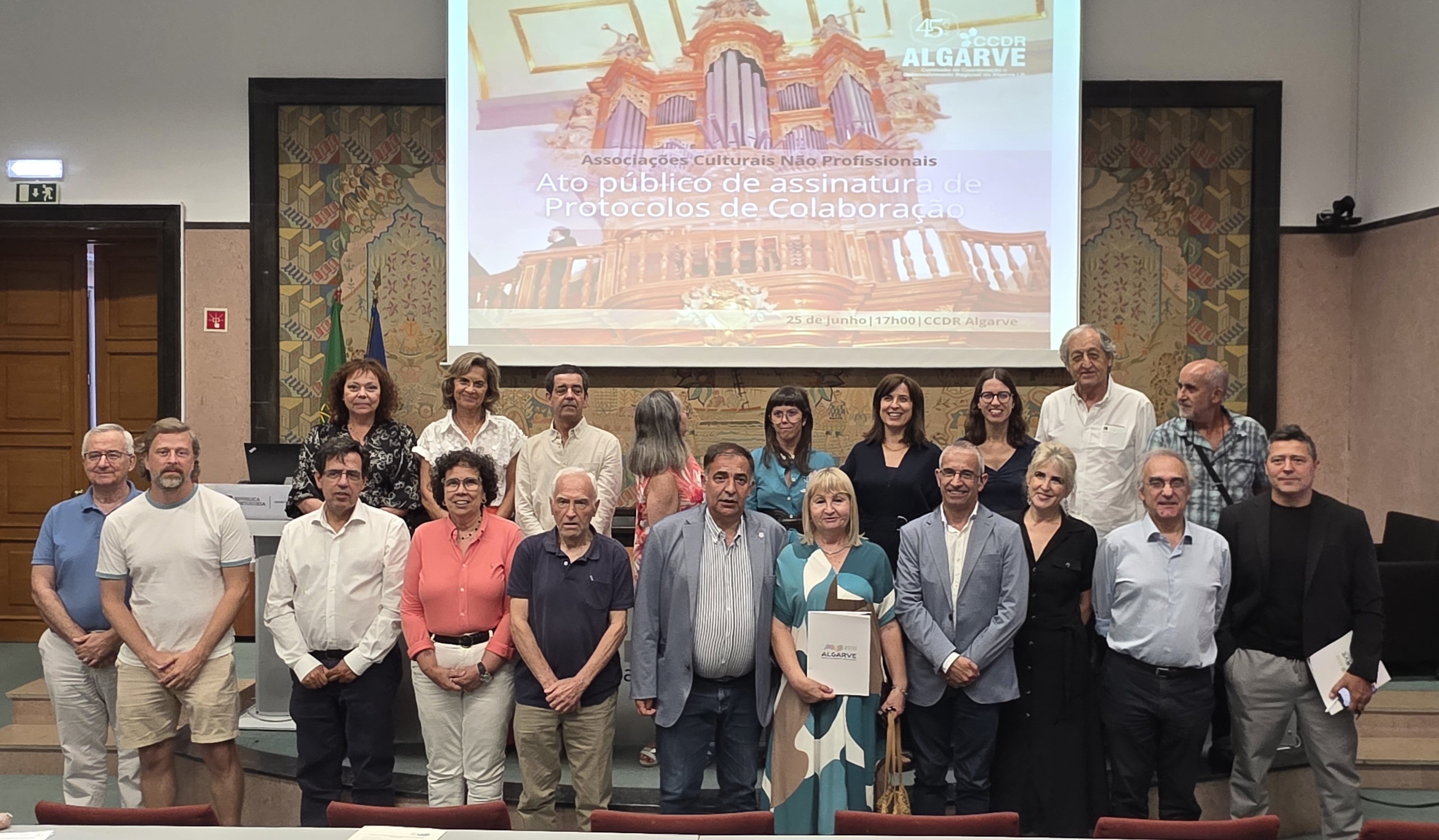 CCDR ALGARVE assina protocolos de colaboração com associações culturais