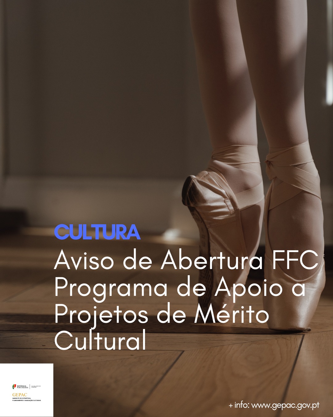 Aviso de Abertura FFC - Programa de Apoio a Projetos de Mérito Cultural 