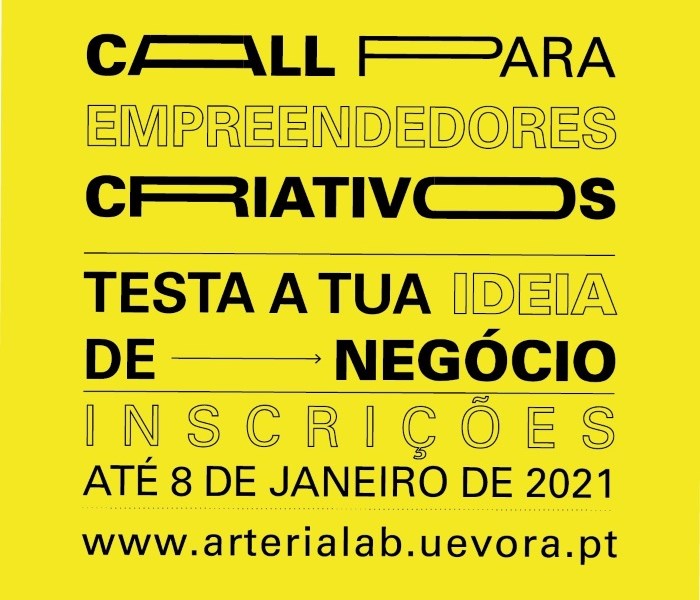 Programa de Apoio ao Empreendedorismo Criativo 2021 com candidaturas até dia 8 de janeiro de 2021